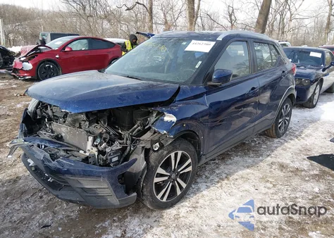 2019 Nissan Kicks Sv из США, поврежденный, VIN 3N1CP5CU6KL552244